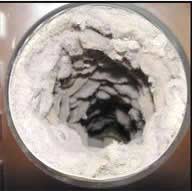 Before cleaning vent